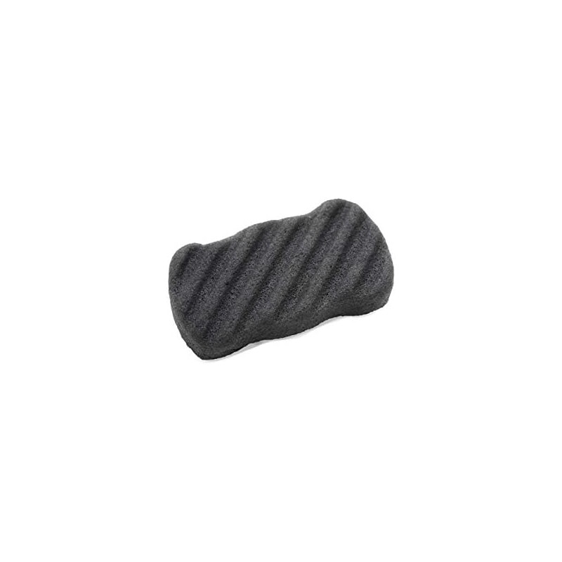 NORI Esponja KONJAC Corporal Carbon Bambu -KONJAC SPONGE NATURAL CHARCOAL