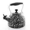 Chantal Tea Kettle, Vintage Series, Enamel on Steel, Whistling (Black