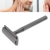 Zinc Alloy Safety Razor Men Portable Brass Handle Double Edge