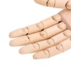 Wood Mannequin Hand Flexible Joints Fingers Drawing Mannequin Hand for