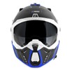 FC-Moto Pro Air Enduro Helmet, Black/Blue, S