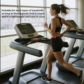 3 pcs Universal Treadmill Magnet Safety Key (Red/Pink/Blue) - Multi-Color Magnetic Safety Switch & Emergency Stop Key Replacement, Compatible with Most Treadmills, Running Machines