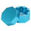 Cue Chalk Box Holder Aluminium Alloy Octagonal Universal Billiard Chalk