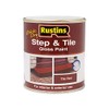 RUSTINS Quick Dry Step and Tile Paint, Red, 500 ml