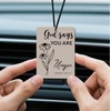 Nihilform Christian Inspirational Car Air Fresheners - 'God Says You