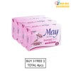 May Bar Soap 75g x 4pcs White Radiance Milk Luxury