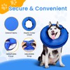 BARKLESS Dog Cone, Dog Donut Collar After Surgery, Inflatable Dog