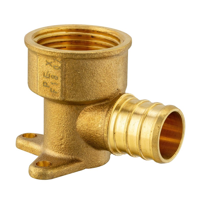 EFIELD Pex 3/4" x 3/4" NPT Drop-Ear Elbow Elbow Crimp