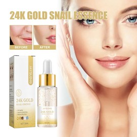 JAYSUING Snail Mucin Serum Moisturizer, Snail Mucin Essence, Face Moisturizer for Women with Hyaluronic Acid Serum, Niacinamide Serum, Ginseng Extract, Facial Serum for Hydrating, Polar ant - Colour: 1pcs