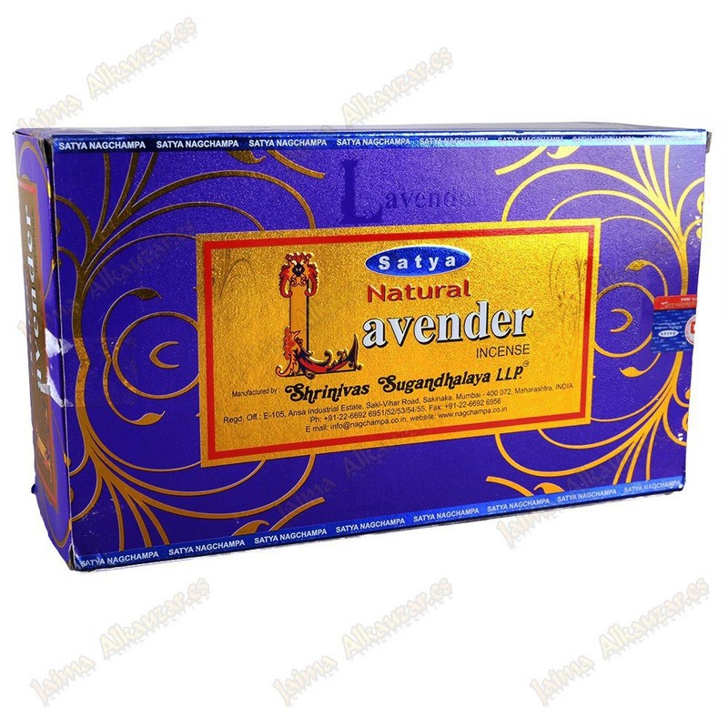 Satya Natural Lavender Incense Stick, 15g