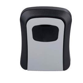 Kinzo Key Safe - with Combination Lock - 4 Digit Code - 10,000 Combination Combination - for Indoor and Outdoor Use - Robust Metal Housing - Waterproof - Wall Mounted