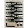 FTG USA Countersink Drill Bit Set for Wood with Tapered