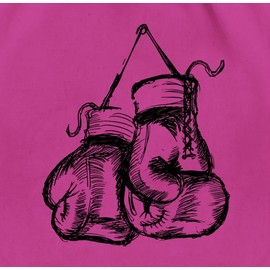 Shirtracer Martial Arts Boxing Gloves Gym Bag and Cloth Bag Made of Cotton - -