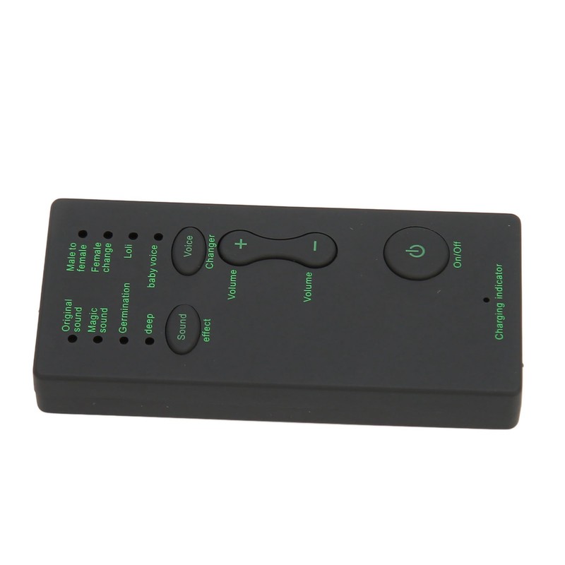 Voice Changer Portable Handheld 7 Modes Sound Card Voice Changer