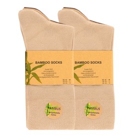 Cotton Prime Unisex Business Classic Bamboo Socks, Viscose Socks, Soft and Breathable, Black, White, Multicoloured, 35-38, 39-42, 43-46, Mix brown, 35 - 38