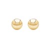 9ct yellow gold 4mm ball stud earrings