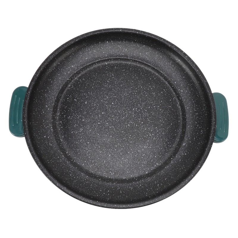 Electric Grill Pot 22cm Large Caliber Nonstick Multifunctional Electric Grill