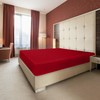 Utopia Bedding 1, Polyester, Rood, 90 x 200 cm
