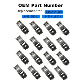 zayody Engine Rocker Arms Kit Compatible with Hyundai Elantra GT Kona Sonata Tucson Veloster Kia Forte Koup Optima Seltos Soul 1.8L 2.0L L4 Rocker Arms Replacement for 24551-2E001 245512E001