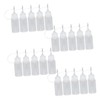 Tofficu Squeeze Bottles 30pcs Empty Applicator Bottles for Glue Paints
