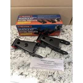 SUPERIOR 13-4100 Rear Lower Shackle Kit, 2" Drop, 2.5" Leaf Spring, 3.0" Shackle