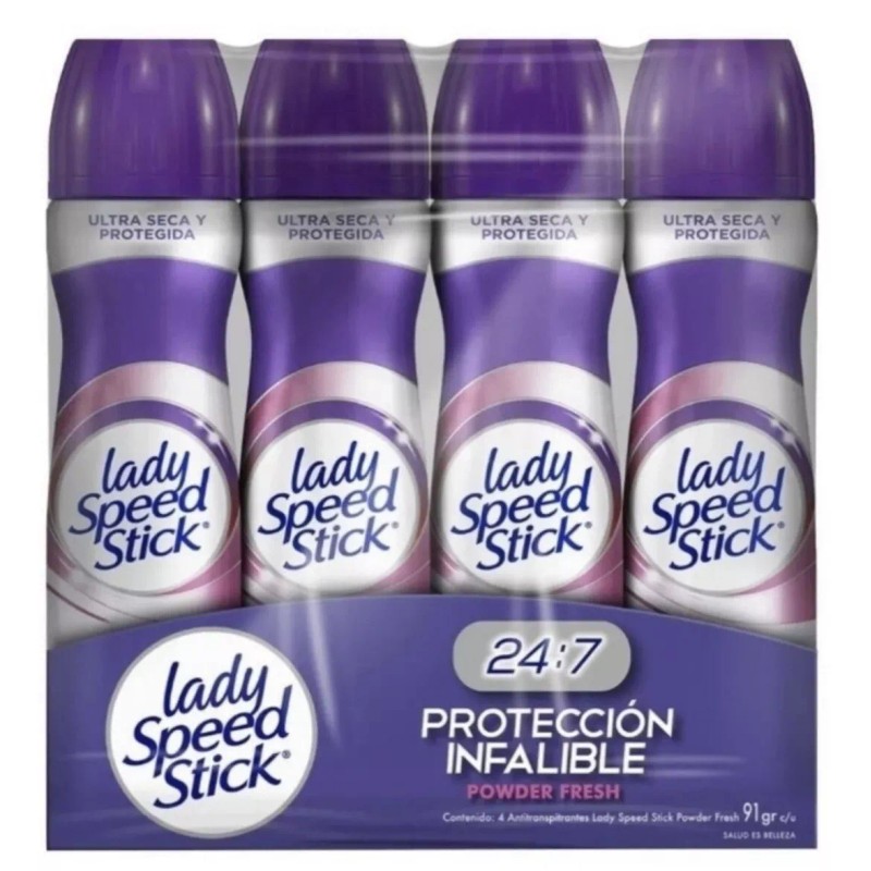 Lady Speed Stick Spray Antiperspirant Deodorant 48 Hours Protection