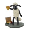 La Hacienda Shaun The Sheep With Pizza Garden Décor Ornament