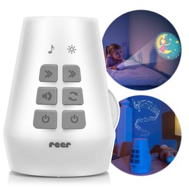 reer DreamBeam Night Light with Projector Design White