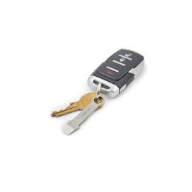 Keychain Mini Pry Bar - Tiny EDC Crowbar - (Stainless Steel) Pocket Tool