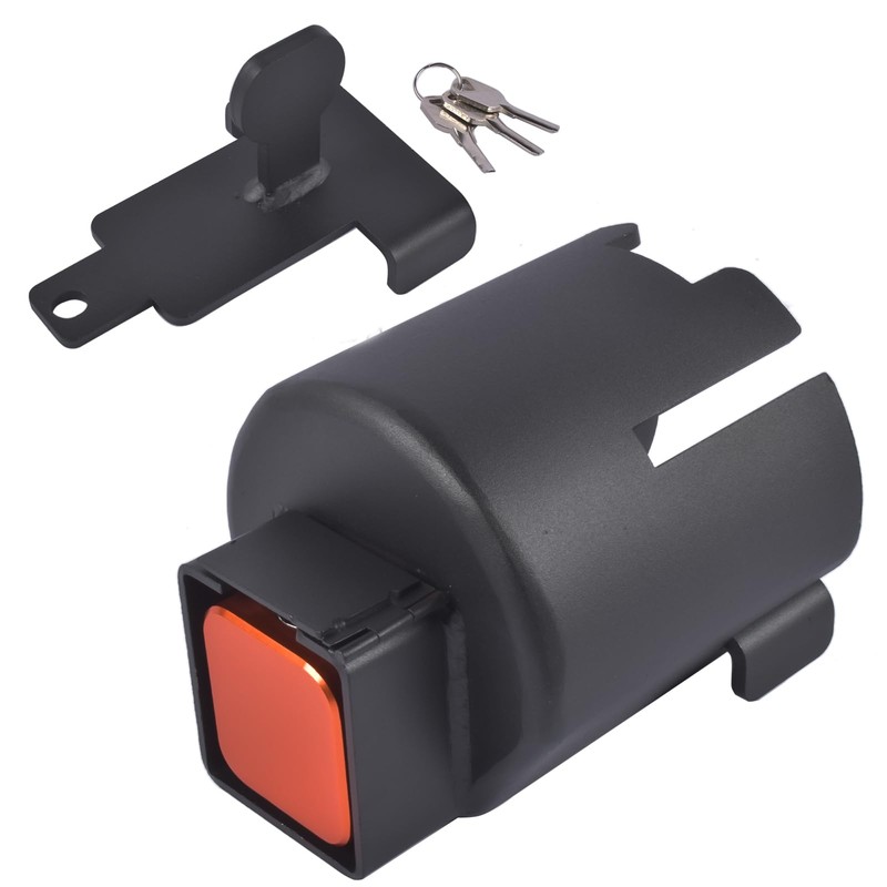 Trailer Hitch Lock Heavy Duty, Trailer Coupler Lock Fits 2"