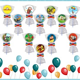 One Shot Curious George Party Favors Supplies Decorations Lollipops