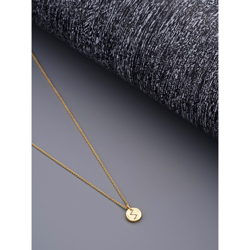 All We Are Rune Sowilo Crystal Pendant Chain Necklace for