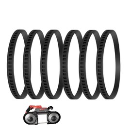 6 Pack 650721 00 Bandsaw Rubber Tires Replacement for Dewalt Band Saw Tires and Bandsaw Pulley DWM120 DW328K DCS374 D28770 D28770K A02807 514002079 6230 6232-20