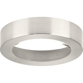 Progress Lighting Everlume Collection Brushed Nickel 5" Edgelit Round Trim Ring