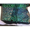 NEW CREATIONS FABRIC AND FOAM INC GREEN ROYALTY IRIDESCENT SEQUINS