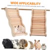 Sosoport Hamster Climbing Ladder Wave Bridge for Animals Safe Reptile