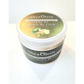 SheaOlein Naturally Essential OLIVE BUTTER & AVOCADO OIL LUXURY BODY BUTTER
