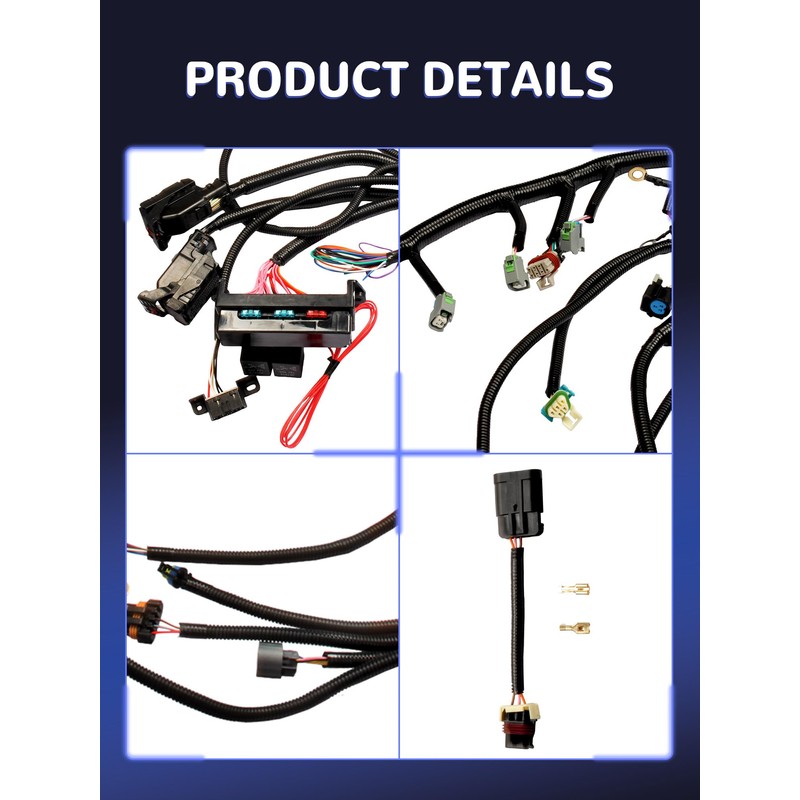 Engine Standalone Wiring Harness TR6060 T56 58X Replacement for 2006-2015