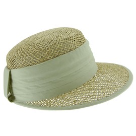Seeberger Women's Sun Hat - Beige - Beige (natur/oliv) - One size