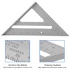 7 Inch Carpenters-Square-Aluminium Speed Square - Versatile Set Alloy Square