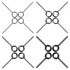 UFURMATE Allen Key Ring Wrench, 16Pcs Mixed Size Solid Metal