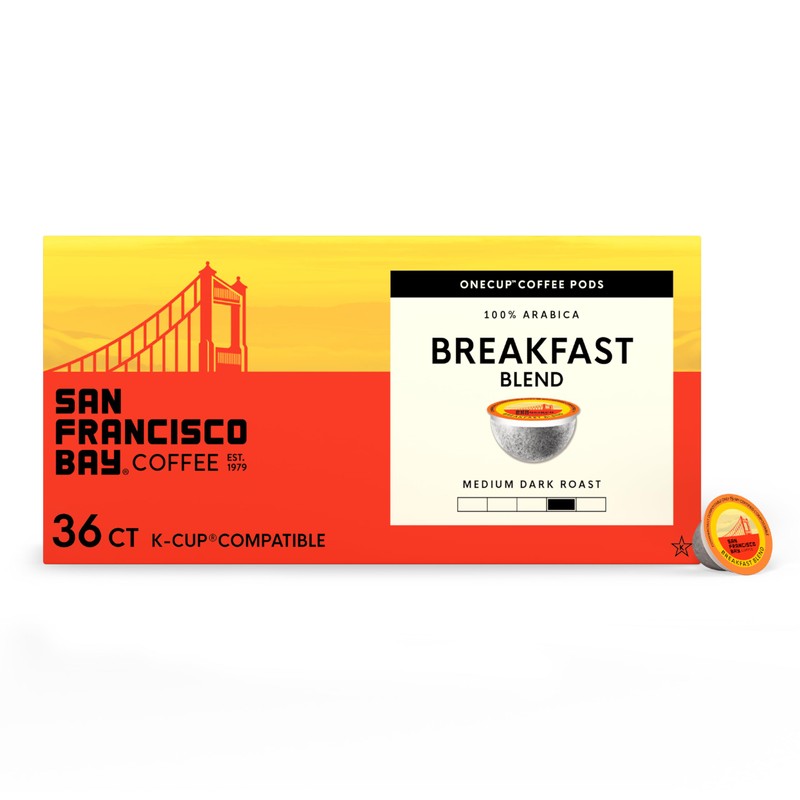San Francisco Bay K-Cup Coffee Pods, Breakfast Blend (36 ct),