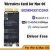 ChenYang CY Bluetooth Wireless WiFi Card Adapter BCM94331CSAX BCM94331CSDAX BCM4331
