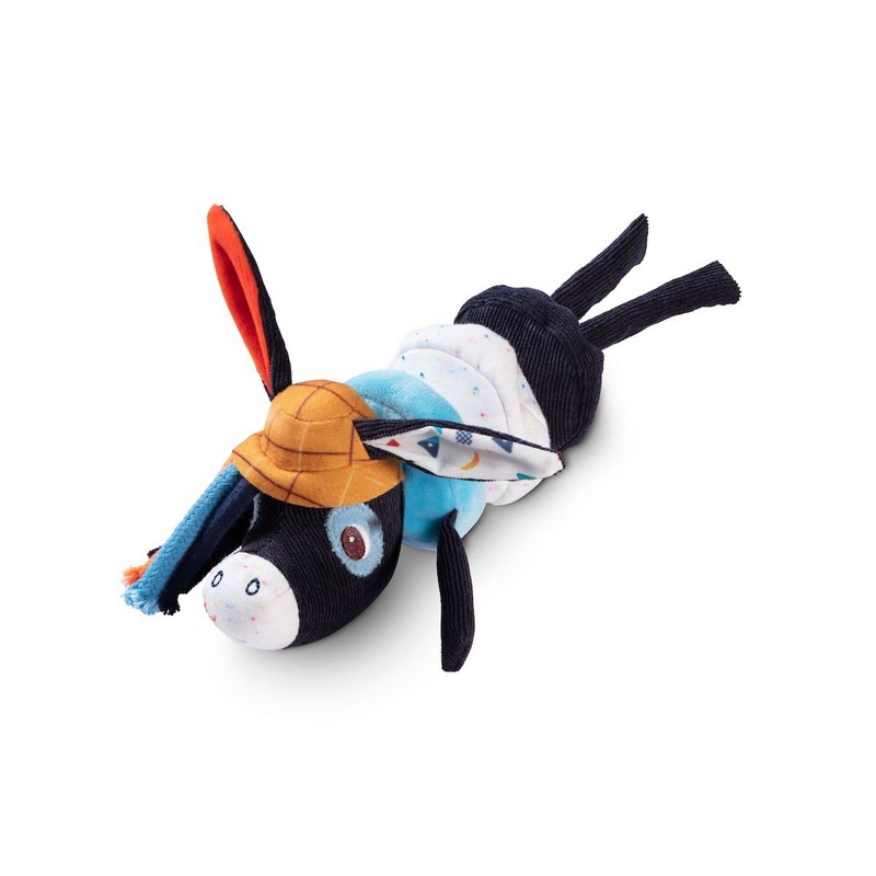 Lilliputiens 83172 Fabric Wind-Up Figure Mini Dancer Ignace Donkey