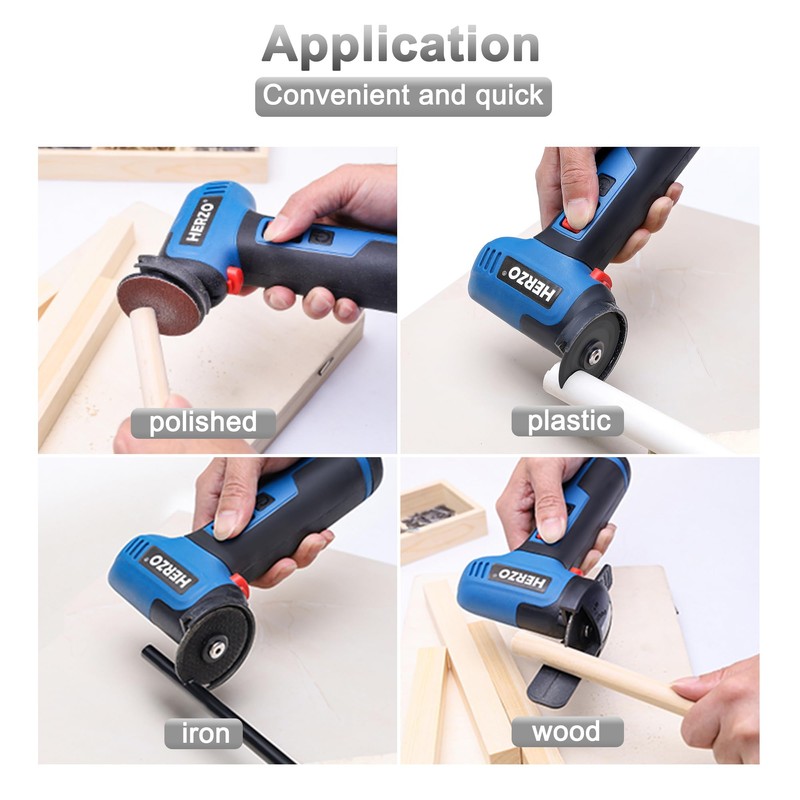 HERZO Cutting Disc 50 mm, Separating Grinding Polishing Multi Material,