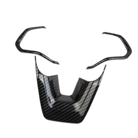 Fewshaw Carbon Fiber Style Steering Wheel Cover Molding Trims for 2022-2025 Lexus NX,2023-2025 RX/TX/RZ