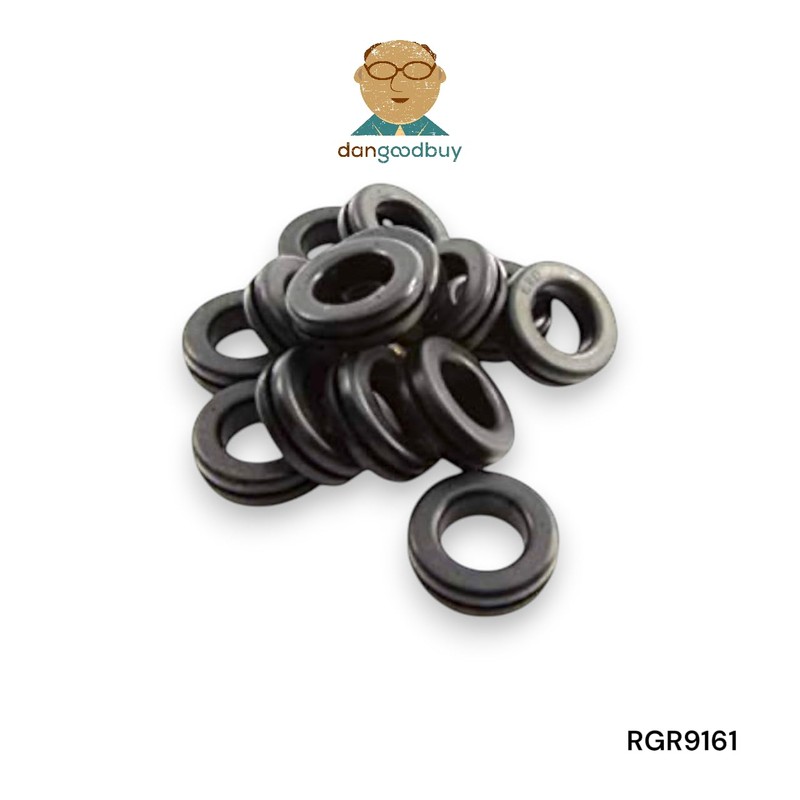 Rubber Grommet Fits 3/4" Hole in 1/16" Thick Panel -