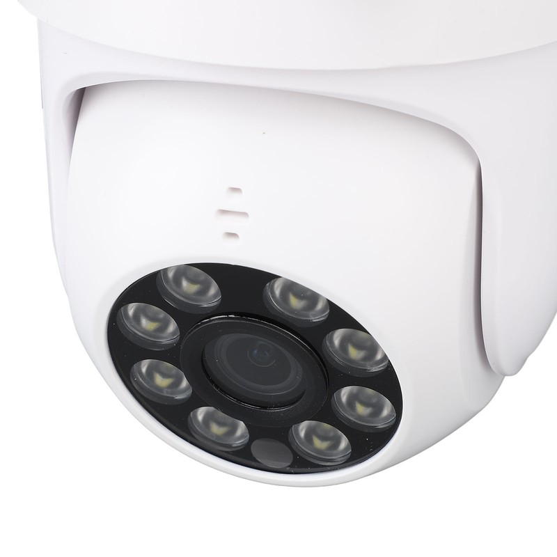 PTZ Security Camera WiFi Dual Lens 4MP Night Vision Motion