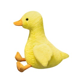 Duck Cuddly Toy, Plush Toy Duck, Cute Toy, Plush Duck, Simple Stuffed Toy, for Playing and Cuddling, Gift for Children Girls (35 cm, Yellow)