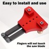 Thin Rip Tablesaw Jig, Adjustable Ripping Guide Aluminum Rip Jig,
